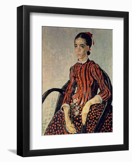 La Mousme, 1888-Vincent van Gogh-Framed Giclee Print