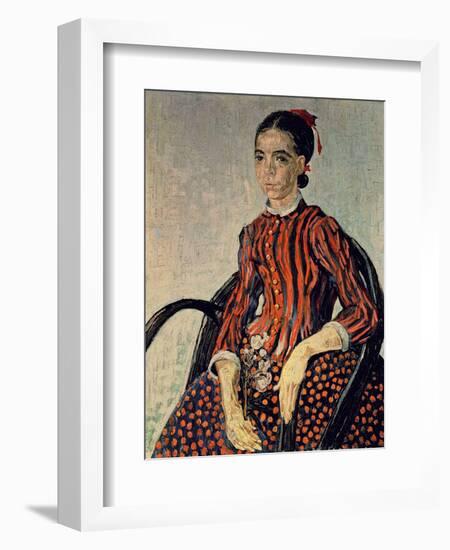 La Mousme, 1888-Vincent van Gogh-Framed Giclee Print