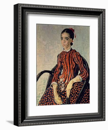 La Mousme, 1888-Vincent van Gogh-Framed Giclee Print