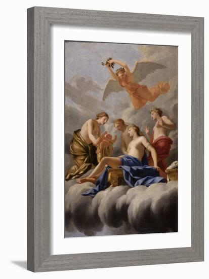 La Naissance de l'Amour-Eustache Le Sueur-Framed Giclee Print