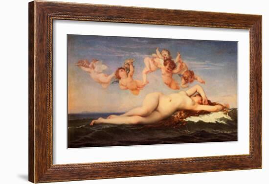 La Naissance de Venus-Alexandre Cabanel-Framed Art Print