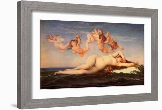 La Naissance de Venus-Alexandre Cabanel-Framed Art Print