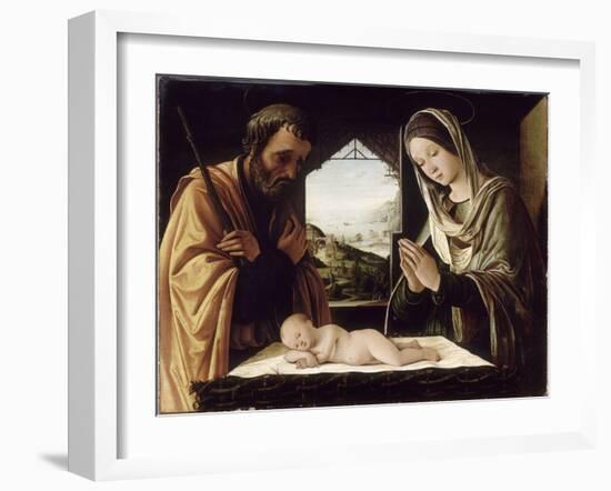 La Nativité-Lorenzo Costa-Framed Giclee Print
