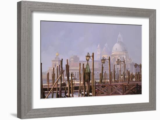 La Nebbia a Venezia-Guido Borelli-Framed Giclee Print