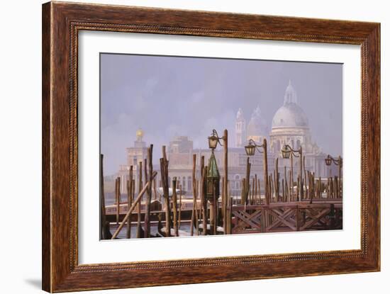 La Nebbia a Venezia-Guido Borelli-Framed Giclee Print