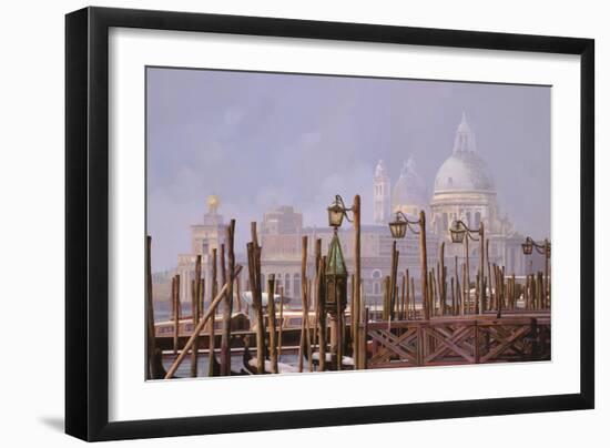 La Nebbia a Venezia-Guido Borelli-Framed Giclee Print