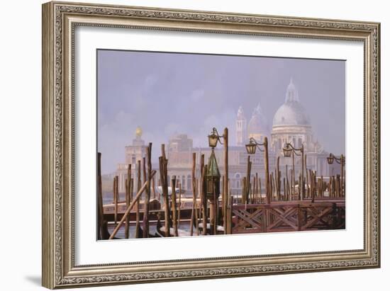 La Nebbia a Venezia-Guido Borelli-Framed Giclee Print