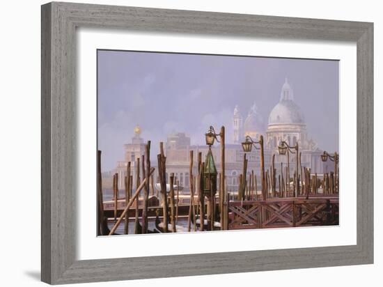 La Nebbia a Venezia-Guido Borelli-Framed Giclee Print