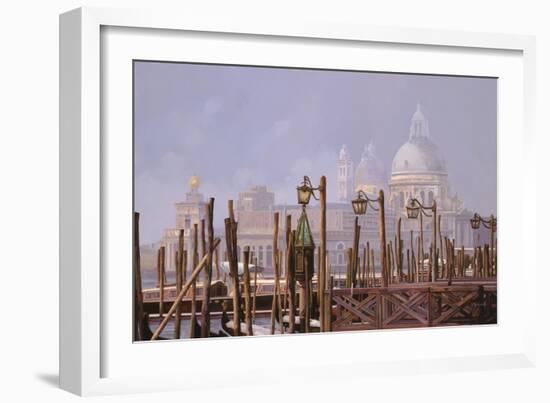 La Nebbia a Venezia-Guido Borelli-Framed Giclee Print