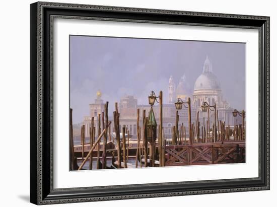 La Nebbia a Venezia-Guido Borelli-Framed Giclee Print