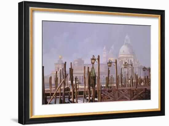 La Nebbia a Venezia-Guido Borelli-Framed Giclee Print