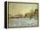 La neige a Argenteuil-snow in Argenteuil; 1875 Oil on canvas.-Claude Monet-Framed Premier Image Canvas