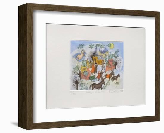 La Neige D'Antan-Françoise Deberdt-Framed Limited Edition