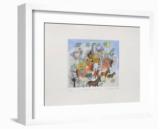 La Neige D'Antan-Françoise Deberdt-Framed Limited Edition