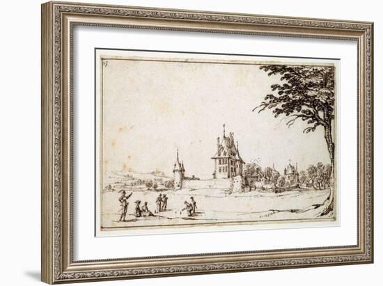 La Neuve Malgrange-Jacques Callot-Framed Giclee Print