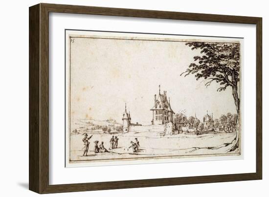 La Neuve Malgrange-Jacques Callot-Framed Giclee Print