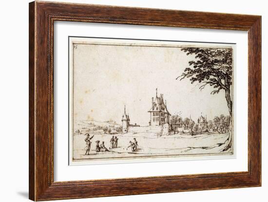 La Neuve Malgrange-Jacques Callot-Framed Giclee Print