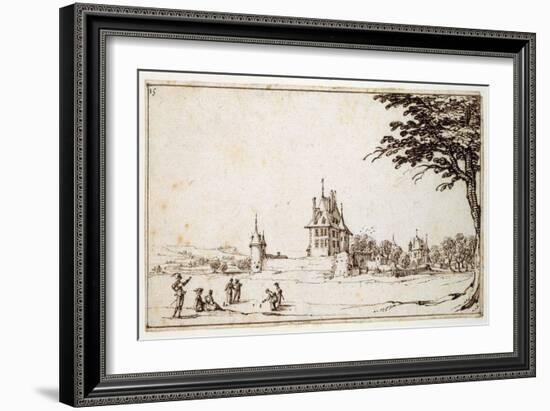 La Neuve Malgrange-Jacques Callot-Framed Giclee Print