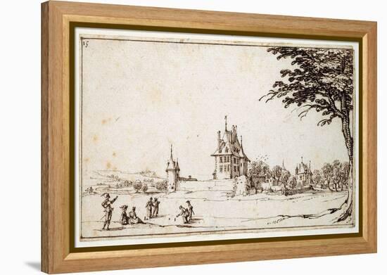 La Neuve Malgrange-Jacques Callot-Framed Premier Image Canvas