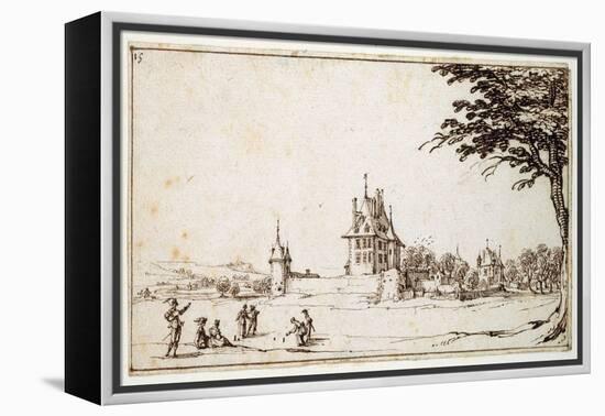 La Neuve Malgrange-Jacques Callot-Framed Premier Image Canvas