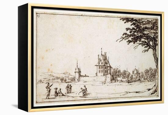 La Neuve Malgrange-Jacques Callot-Framed Premier Image Canvas