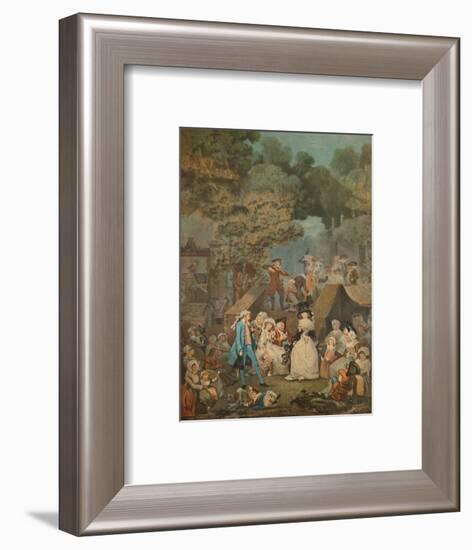 'La Noce Au Chateau', (Wedding in the Chateau), 1789, (1913)-Philibert Louis Debucourt-Framed Giclee Print