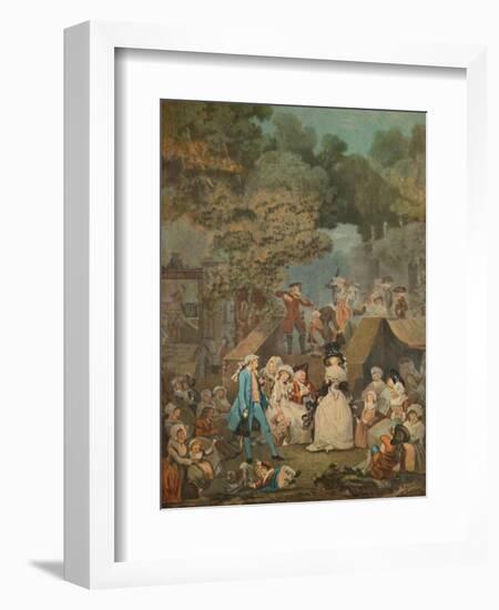 'La Noce Au Chateau', (Wedding in the Chateau), 1789, (1913)-Philibert Louis Debucourt-Framed Giclee Print