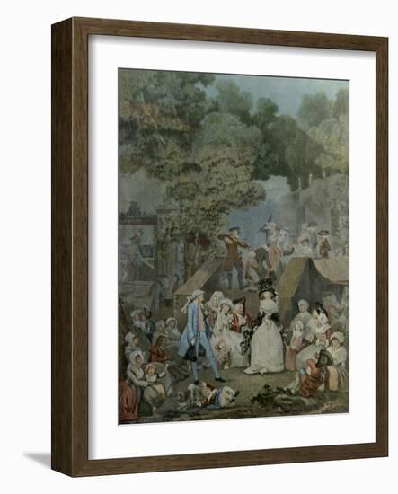 La Noce Au Château-Philibert-Louis Debucourt-Framed Giclee Print