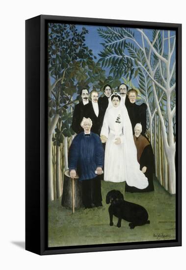 La Noce (The Wedding Party)-Henri Rousseau-Framed Premier Image Canvas