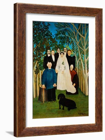 La Noce-The Wedding.-Henri Rousseau-Framed Giclee Print