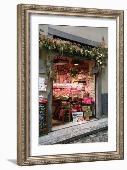 La Norcineria, Food Store, Florence-Igor Maloratsky-Framed Art Print