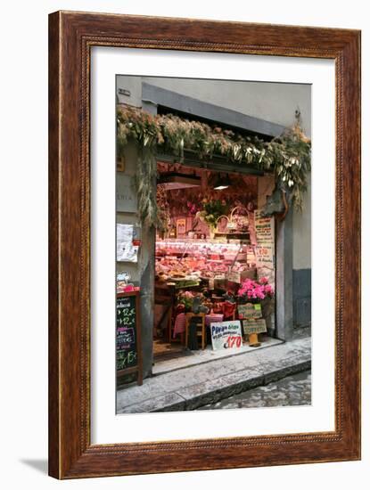 La Norcineria, Food Store, Florence-Igor Maloratsky-Framed Art Print