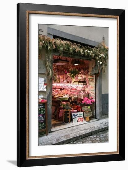 La Norcineria, Food Store, Florence-Igor Maloratsky-Framed Art Print