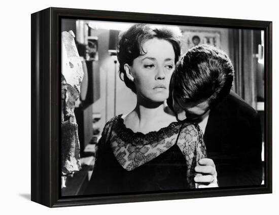 La Notte, Jeanne Moreau, Marcello Mastroianni, 1961-null-Framed Stretched Canvas