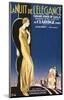 La Nuit de L'Elegance-Vintage Posters-Mounted Giclee Print