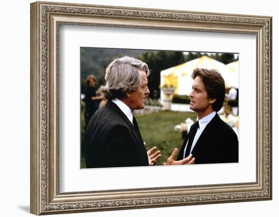 La Nuit des Juges THE STAR CHAMBER by Peter Hyams with Hal Holbrook and Michael Douglas, 1983 (phot-null-Framed Photo