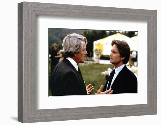 La Nuit des Juges THE STAR CHAMBER by Peter Hyams with Hal Holbrook and Michael Douglas, 1983 (phot-null-Framed Photo