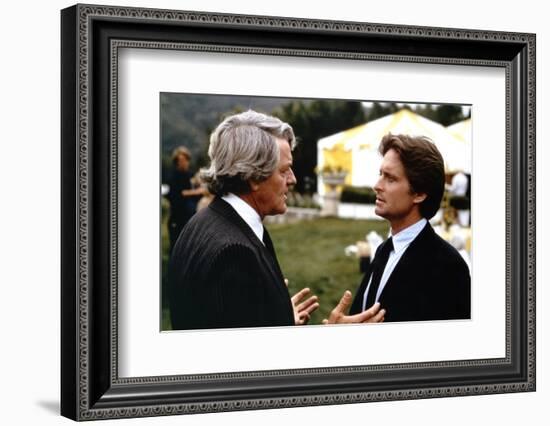 La Nuit des Juges THE STAR CHAMBER by Peter Hyams with Hal Holbrook and Michael Douglas, 1983 (phot-null-Framed Photo