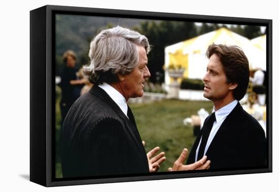 La Nuit des Juges THE STAR CHAMBER by Peter Hyams with Hal Holbrook and Michael Douglas, 1983 (phot-null-Framed Stretched Canvas