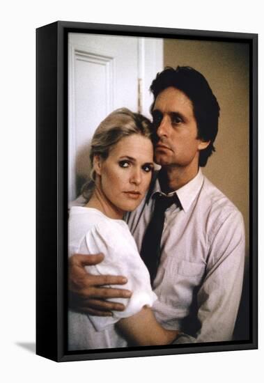 La Nuit des Juges THE STAR CHAMBER by Peter Hyams with Sharon Gless and Michael Douglas, 1983 (phot-null-Framed Stretched Canvas