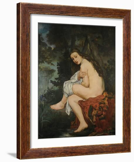 La Nymphe surprise, 1861-Edouard Manet-Framed Giclee Print