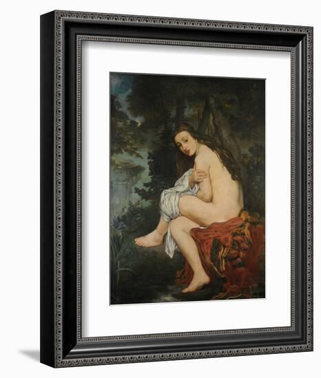 La Nymphe surprise, 1861-Edouard Manet-Framed Art Print