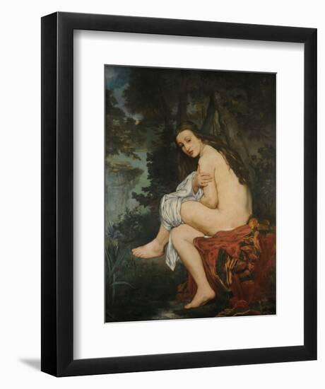 La Nymphe surprise, 1861-Edouard Manet-Framed Art Print