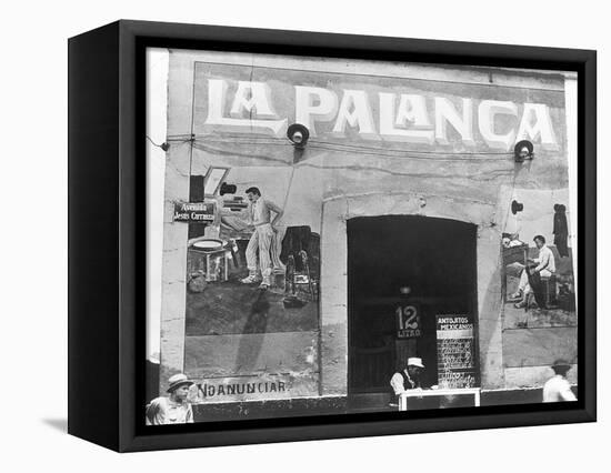 La Palanca (Pulqueria, Avenida Jesus Carranza), Mexico City, c.1927-Tina Modotti-Framed Premier Image Canvas