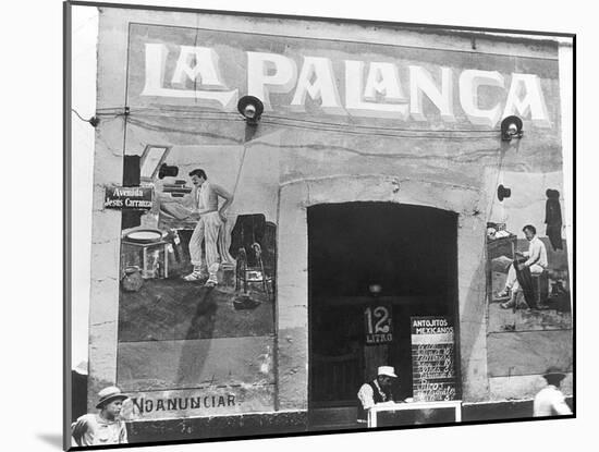 La Palanca (Pulqueria, Avenida Jesus Carranza), Mexico City, c.1927-Tina Modotti-Mounted Giclee Print