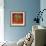 La Palma on Red I-Patricia Pinto-Framed Art Print displayed on a wall
