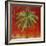 La Palma on Red I-Patricia Pinto-Framed Art Print