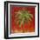 La Palma on Red I-Patricia Pinto-Framed Art Print