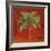 La Palma on Red II-Patricia Pinto-Framed Art Print