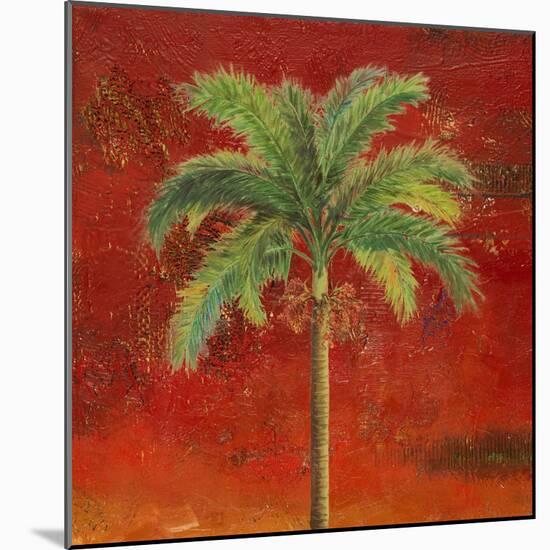 La Palma on Red II-Patricia Pinto-Mounted Art Print